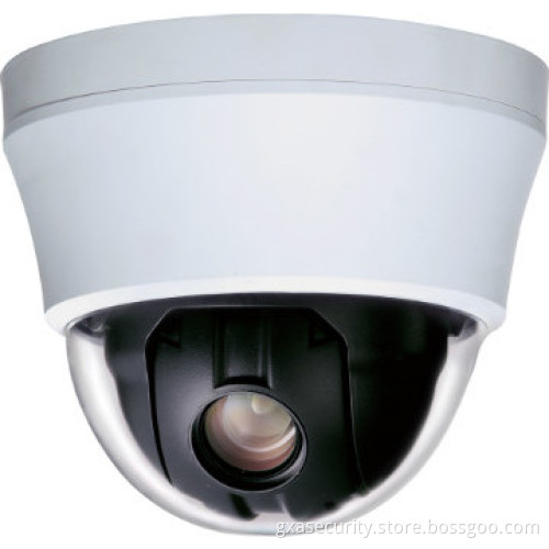 1/4 CCD, 10X optical zoom 480TVL PTZ mini speed dome camera